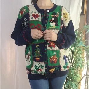 Vintage Ugly Christmas Knit Northern isles Sweater